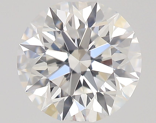 0.43 carat F-VVS2 Excellent cut Natūralus Round Deimantas (1)