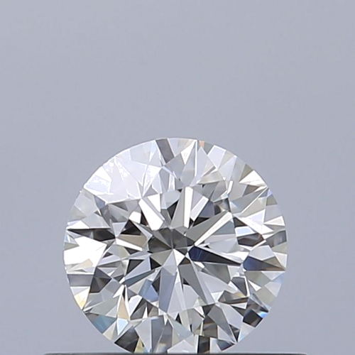 0.46 carat F-VVS2 Excellent cut Natūralus Round Deimantas (1)
