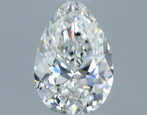 0.4 carat F-VS1 Natūralus Pear Deimantas (1)