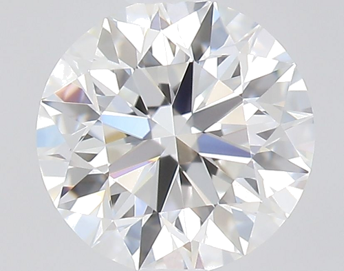 0.5 carat F-VVS1 Excellent cut Natūralus Round Deimantas (1)