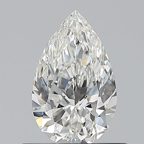 0.57 carat G-VS1 Natūralus Pear Deimantas (1)