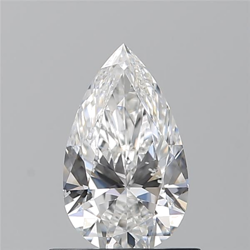 0.71 carat F-SI1 Natūralus Pear Deimantas (1)