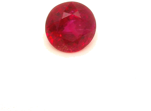 0.59 carat RED Round Rubinas (1)