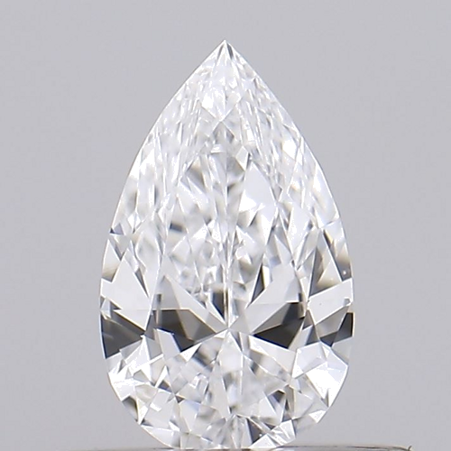 0.3 carat D-VS1 Natūralus Pear Deimantas (1)