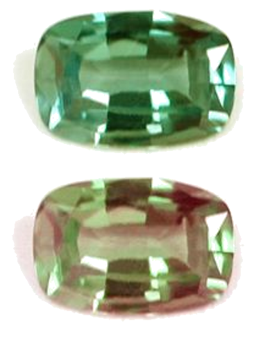 0.23 carat GREEN Cushion Alexandrite (1)