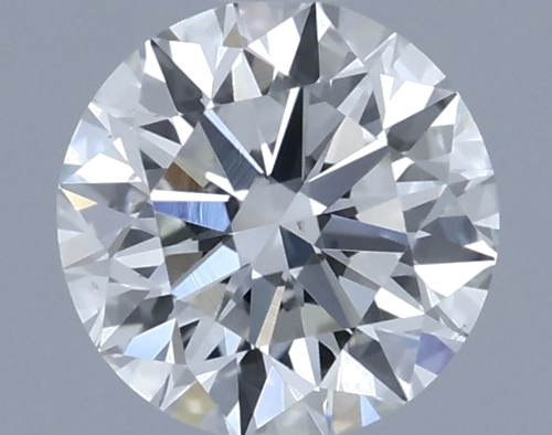 0.51 carat I-SI1 Excellent cut Natūralus Round Deimantas (1)