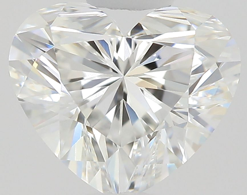 0.6 carat F-VVS1 Natūralus Heart Deimantas (1)