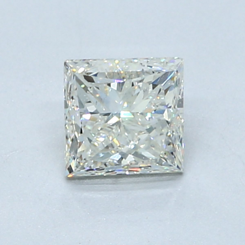 0.9 carat K-SI1 Natūralus Princess Deimantas (1)