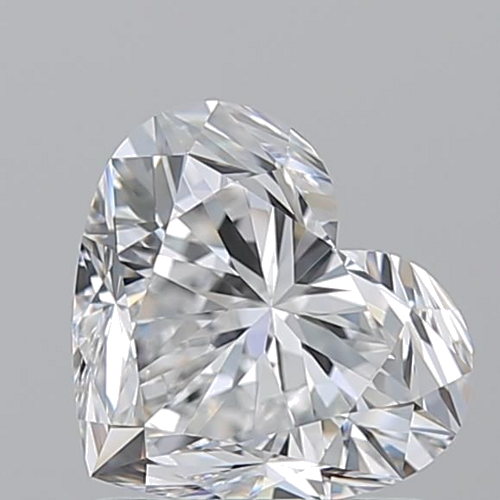 1.5 carat D-VVS1 Natūralus Heart Deimantas (1)