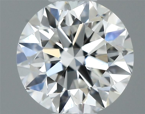 0.4 carat F-VVS2 Very Good cut Natūralus Round Deimantas (1)