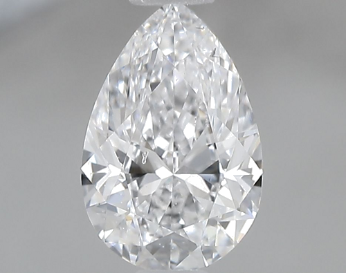 0.7 carat D-SI2 Natūralus Pear Deimantas (1)