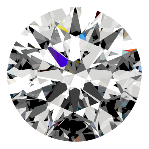 0.32 carat G-VVS1 Excellent cut Natūralus Round Deimantas (1)