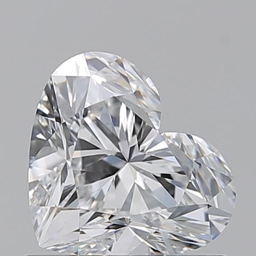 0.91 carat D-VS1 Natūralus Heart Deimantas (1)