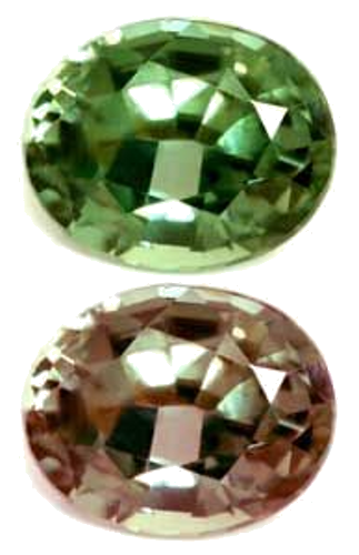 0.44 carat GREEN Oval Alexandrite (1)