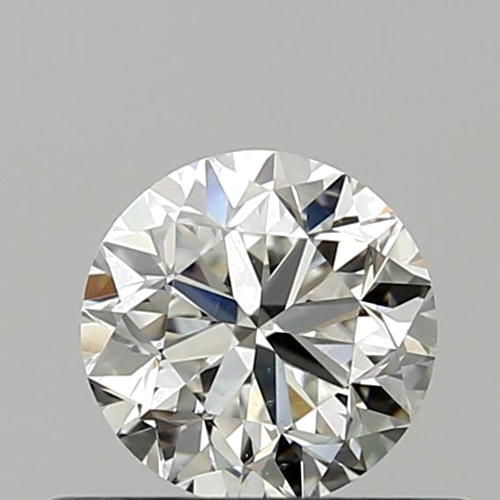 0.5 carat F-VS2 GD cut Natūralus Round Deimantas (1)
