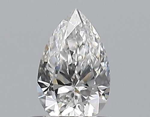 0.41 carat E-SI1 Natūralus Pear Deimantas (1)