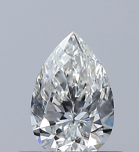0.39 carat H-VS1 Natūralus Pear Deimantas (1)