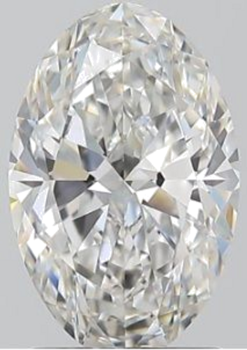 1.51 carat F-VS1 Natūralus Oval Deimantas (1)