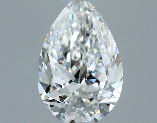 0.3 carat F-VS1 Natūralus Pear Deimantas (1)