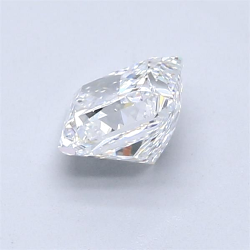 1.03 carat E-VVS1 Natūralus Square Deimantas (1)
