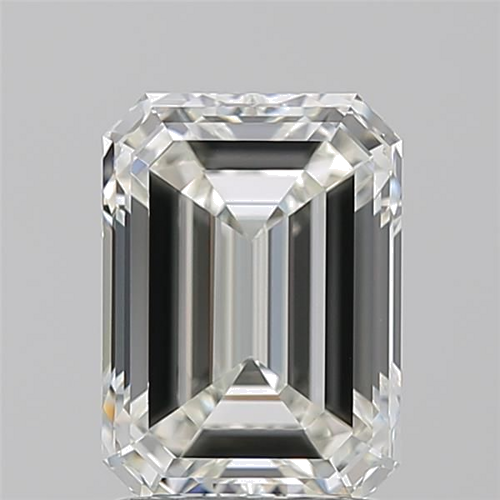 1.7 carat I-VS2 Natūralus Emerald Deimantas (1)