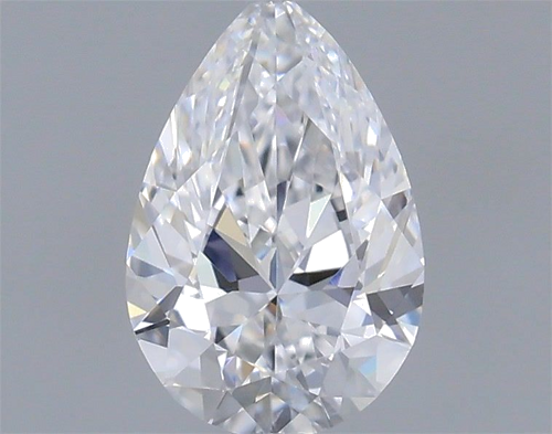0.4 carat D-VS2 Natūralus Pear Deimantas (1)