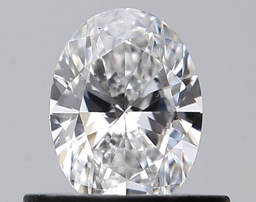 0.5 carat D-VS1 Natūralus Oval Deimantas (1)