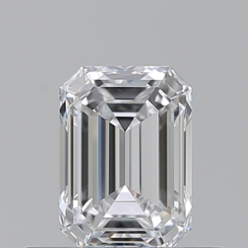 0.53 carat D-VVS2 Natūralus Emerald Deimantas (1)