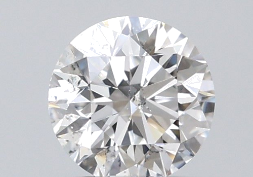0.57 carat E-SI1 Excellent cut Natūralus Round Deimantas (1)