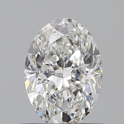 0.66 carat F-VVS1 Natūralus Oval Deimantas (1)