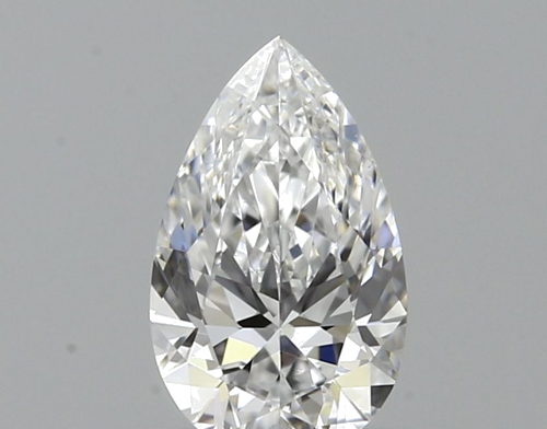 0.3 carat E-VS1 Natūralus Pear Deimantas (1)