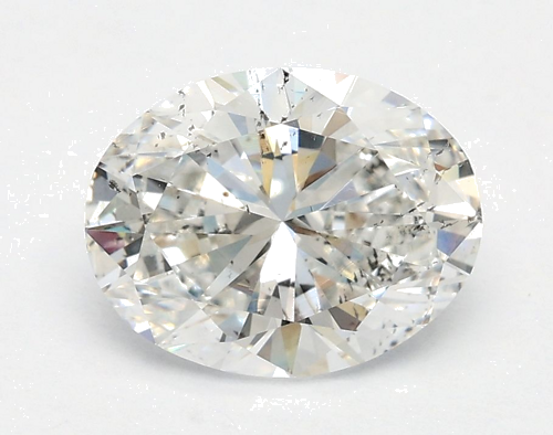 1.52 carat E-SI2 Natūralus Oval Deimantas (1)