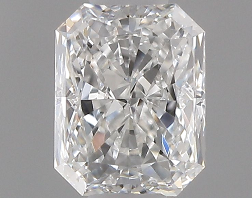 0.47 carat F-VVS1 Natūralus Radiant Deimantas (1)