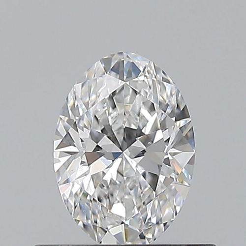 0.5 carat E-VS1 Natūralus Oval Deimantas (1)