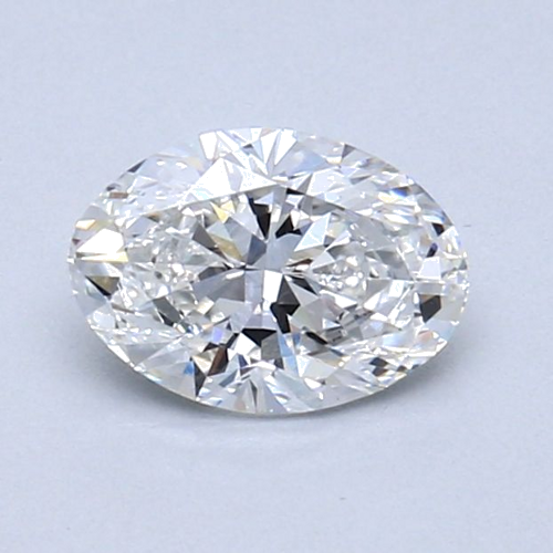 0.71 carat E-VS1 Natūralus Oval Deimantas (1)