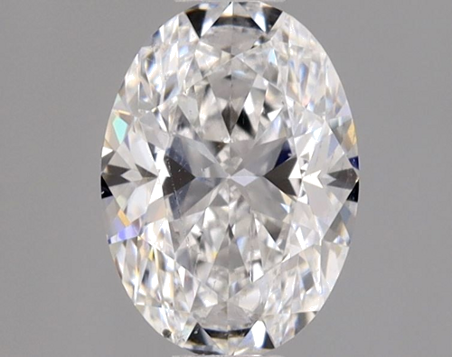 0.5 carat D-SI1 Natūralus Oval Deimantas (1)