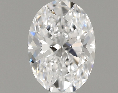0.47 carat D-VVS2 Natūralus Oval Deimantas (1)