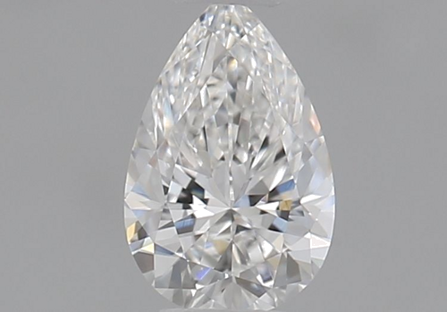 0.31 carat F-VS1 Natūralus Pear Deimantas (1)