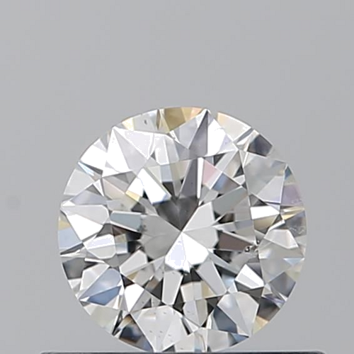 0.51 carat F-SI2 Excellent cut Natūralus Round Deimantas (1)
