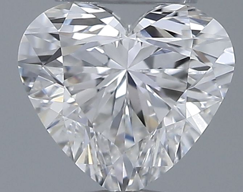 0.32 carat G-VVS1 Natūralus Heart Deimantas (1)