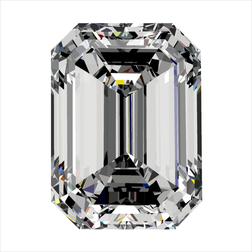 0.32 carat I-VS1 Natūralus Emerald Deimantas (1)