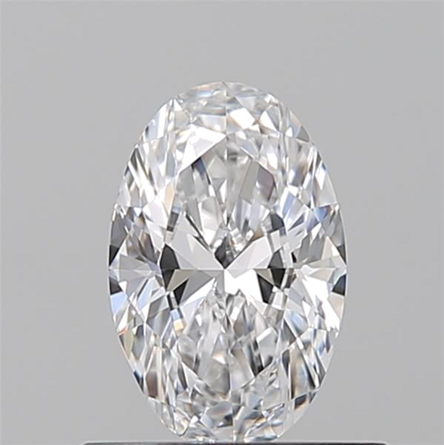 0.51 carat D-VVS1 Natūralus Oval Deimantas (1)