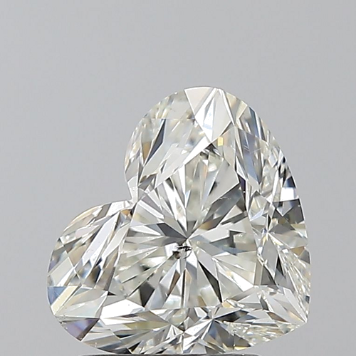 2.02 carat J-SI2 Natūralus Heart Deimantas (1)