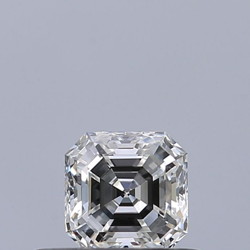 0.3 carat F-IF Natūralus Asscher Deimantas (1)