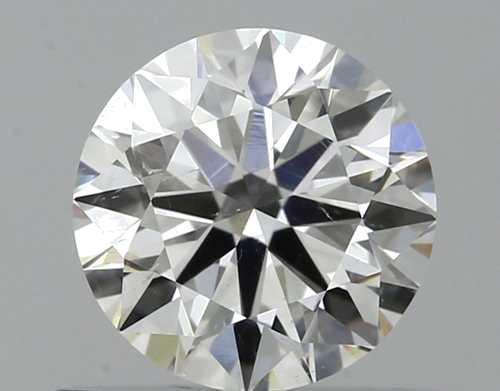 0.59 carat G-SI2 Excellent cut Natūralus Round Deimantas (1)