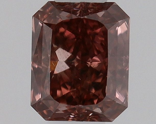 0.26 carat Fancy Deep Pink-SI1 Natūralus Radiant Deimantas (1)