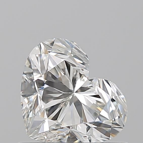 0.7 carat H-VS1 Natūralus Heart Deimantas (1)
