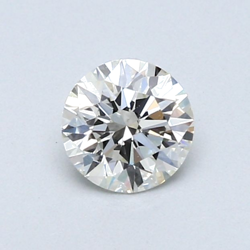 0.52 carat H-VS2 Excellent cut Natūralus Round Deimantas (1)