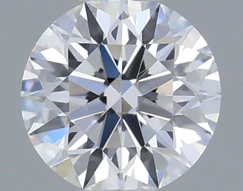 0.21 carat D-VVS1 Excellent cut Natūralus Round Deimantas (1)
