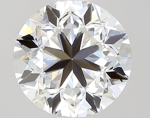 0.5 carat F-VS2 GD cut Natūralus Round Deimantas (1)